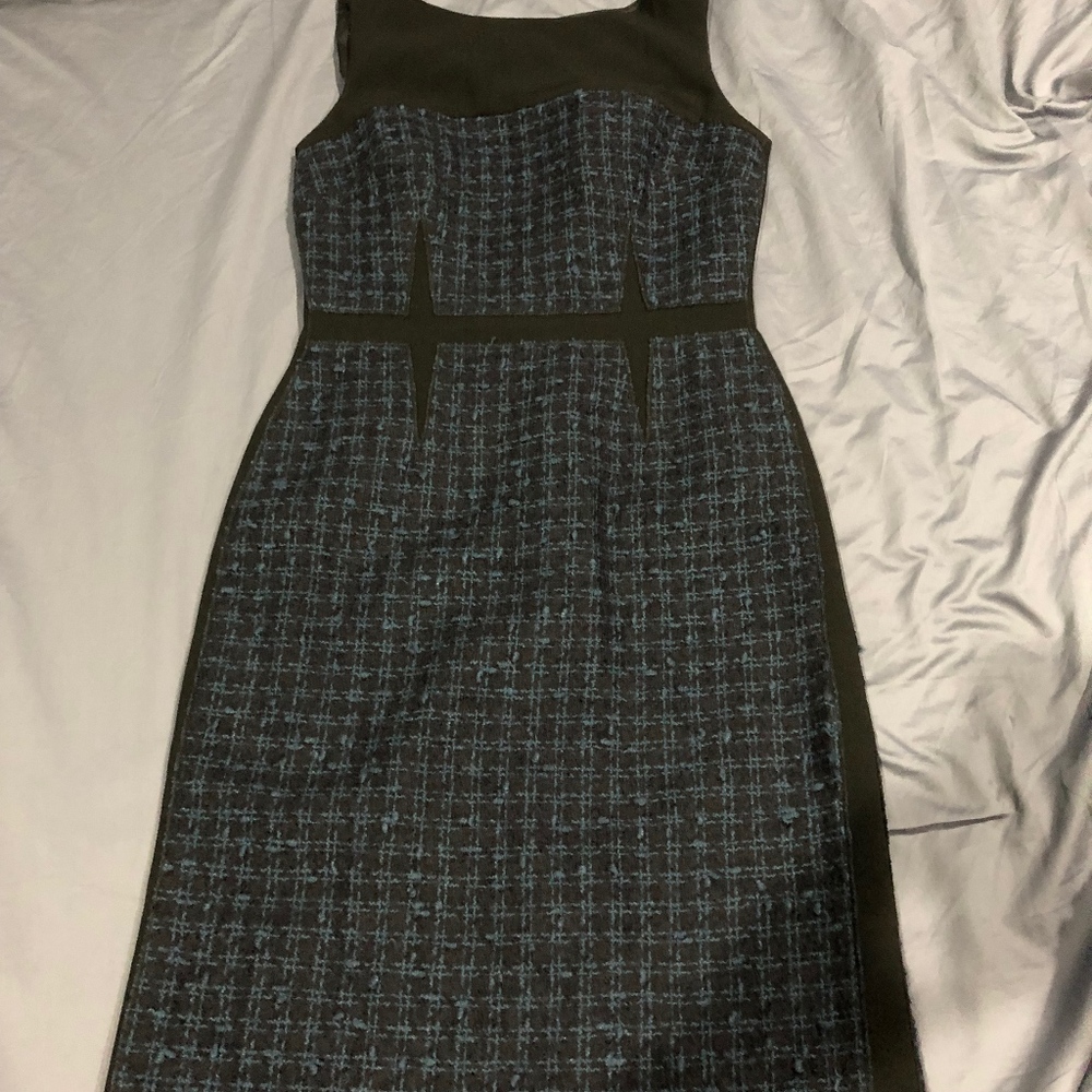 Tory Burch Women's Dark Blue & Black Dress Size 4